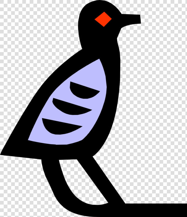 Vector Illustration Of Ancient Egyptian Bird Hieroglyphic   鸟 象形  HD Png DownloadTransparent PNG