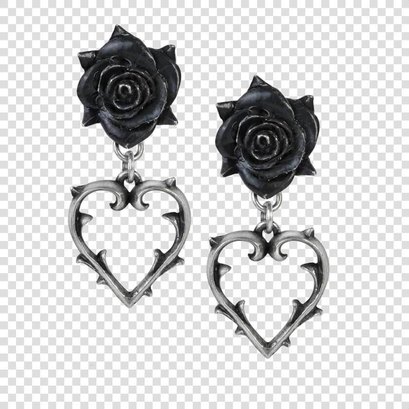 Rebelsmarket Wounded Love Black Rose Heart Of Thorns  HD Png DownloadTransparent PNG