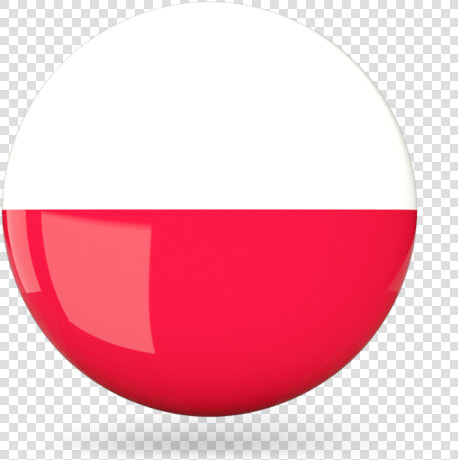 Poland Flag Icon   Poland Circle Flag Png  Transparent PngTransparent PNG