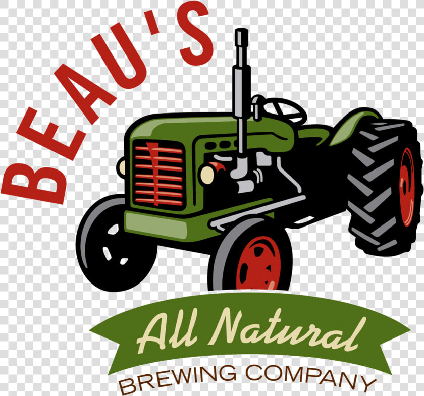 Transparent Tractor Clipart   Beau  39 s All Natural Brewing Company  HD Png DownloadTransparent PNG