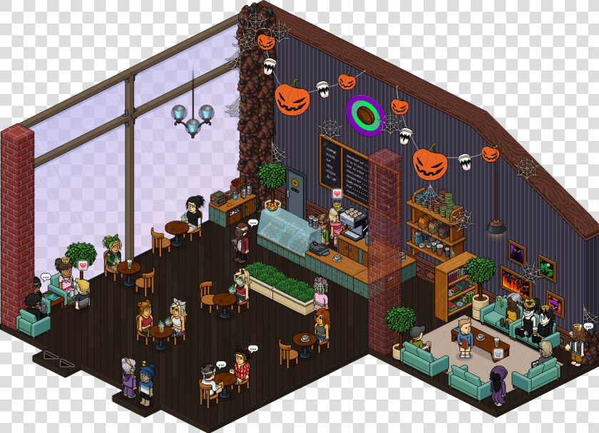 Background Café Habbo  HD Png DownloadTransparent PNG