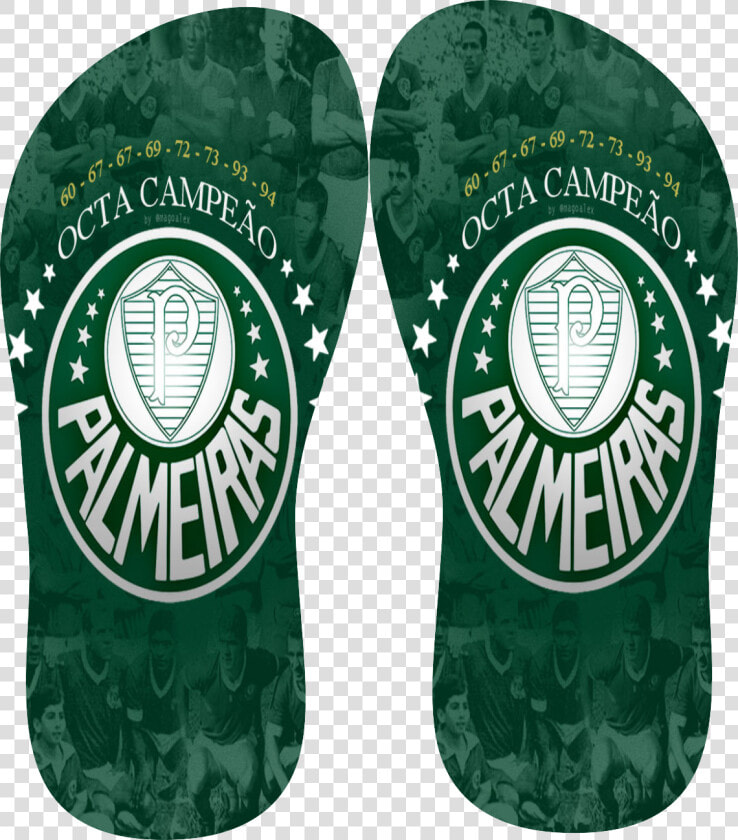 Br  Chinelos Palmeiras   Chinelos Personalizados Do Palmeiras  HD Png DownloadTransparent PNG