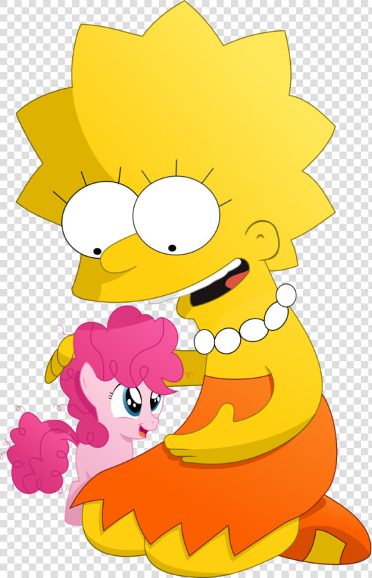 Kehrminator  Crossover  Filly  Lisa Simpson  Pinkie   Red Aesthetic Lisa Simpson  HD Png DownloadTransparent PNG