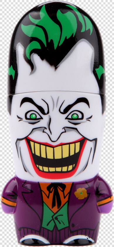 The Joker Mimobot Batman Series Dc Comics Usb Flash  HD Png DownloadTransparent PNG