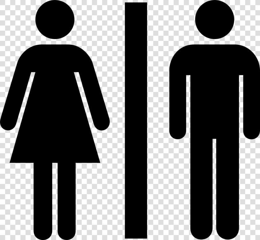 Unisex Bathroom Sign  HD Png DownloadTransparent PNG