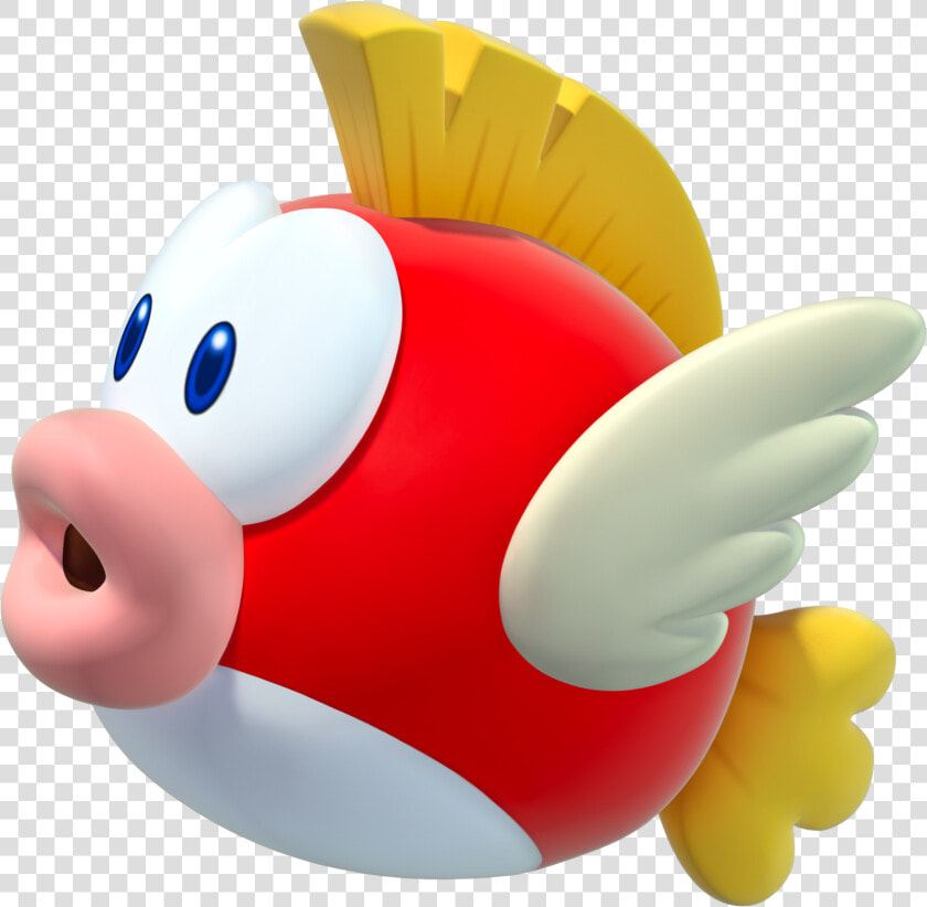 Cheep Cheep Mario  HD Png DownloadTransparent PNG