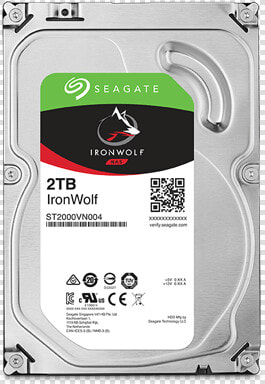 Seagate Ironwolf Network Attached Storage Hard Drives   Seagate Hdd  HD Png DownloadTransparent PNG