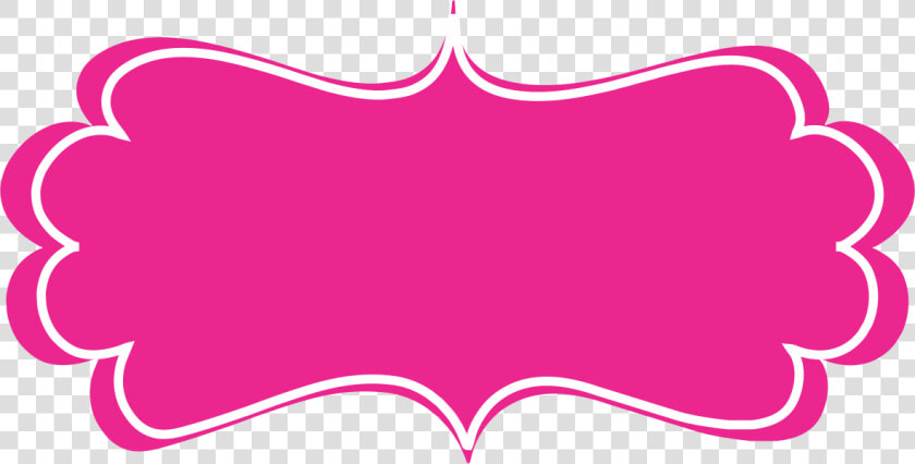 Clip Art Pink Image   Frame Rosa Pink Png  Transparent PngTransparent PNG