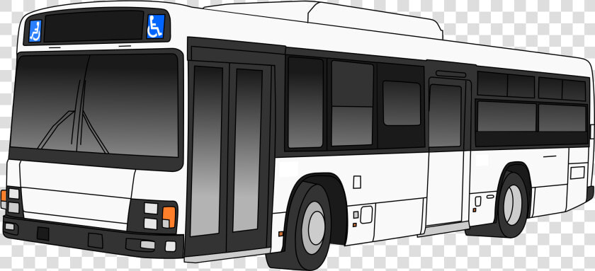 Draw Bus   Public Bus Clipart  HD Png DownloadTransparent PNG