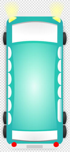 Bus Roof View Vector Illustration   Van Top View Png  Transparent PngTransparent PNG