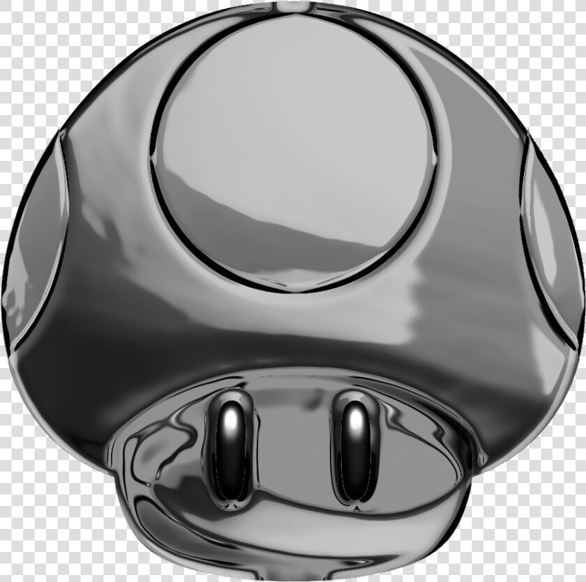 Custom Mario Mushroom Png   Png Download   Metal Mario Mushroom  Transparent PngTransparent PNG