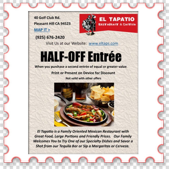 La Tapatia Coupons  HD Png DownloadTransparent PNG