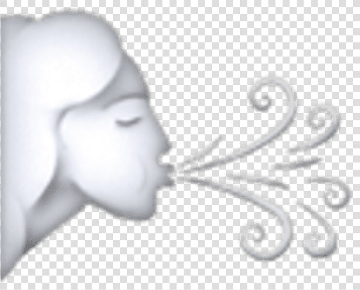 Wind Blowing Emoji  HD Png DownloadTransparent PNG