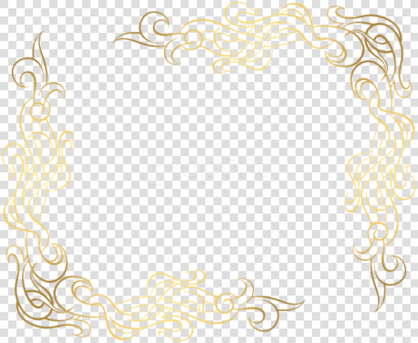 Free Png Download Gold Corner Decoration Clipart Png   Transparent Decorative Art Png  Png DownloadTransparent PNG