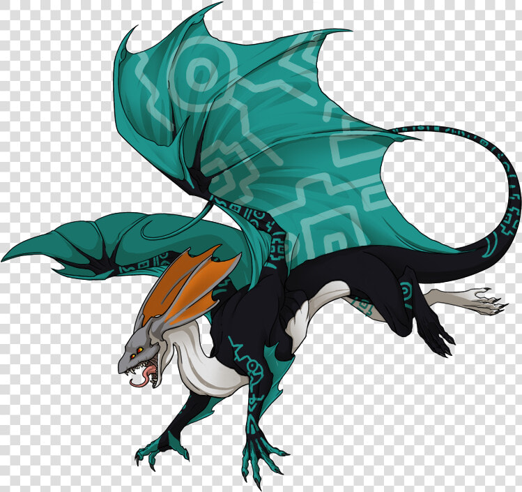 Legend Of Zelda Twilight Princess  Dragon  Midna  Fictional   Zelda Twilight Princess Midna  HD Png DownloadTransparent PNG