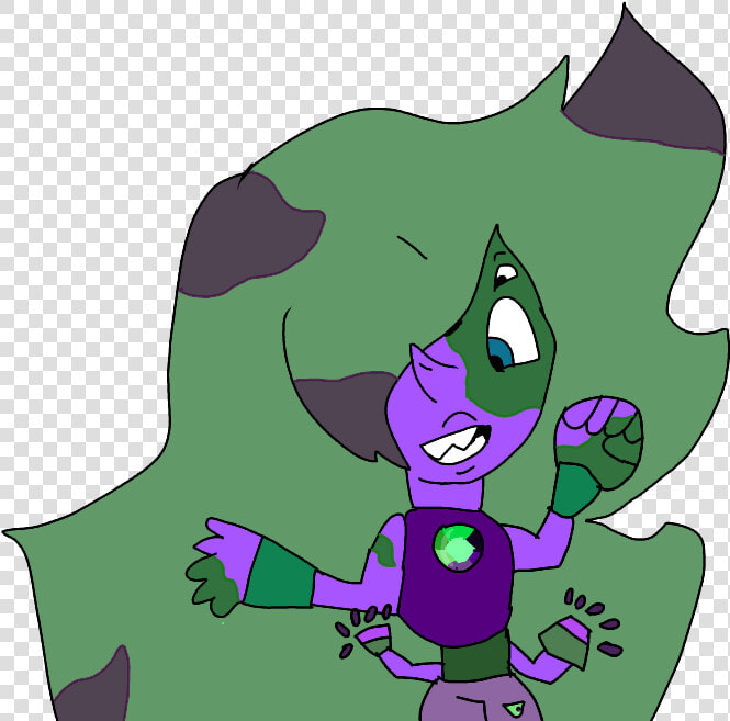 Amegreen Amethyst Peridot Steven Universe Fusion Gemsona   Cartoon  HD Png DownloadTransparent PNG