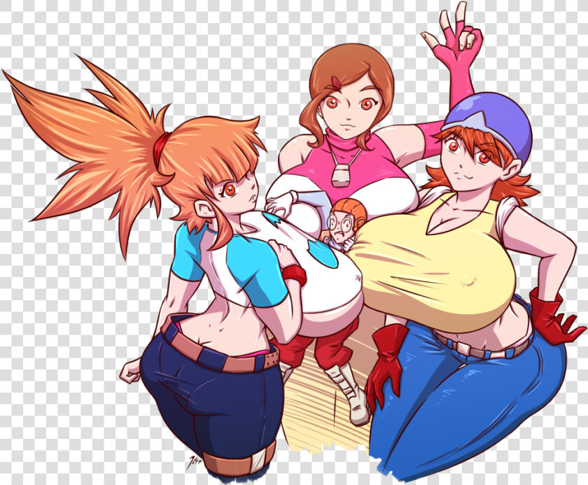 Big Breasts Digimon Nsfw   Big Breasts Cartoon  HD Png DownloadTransparent PNG