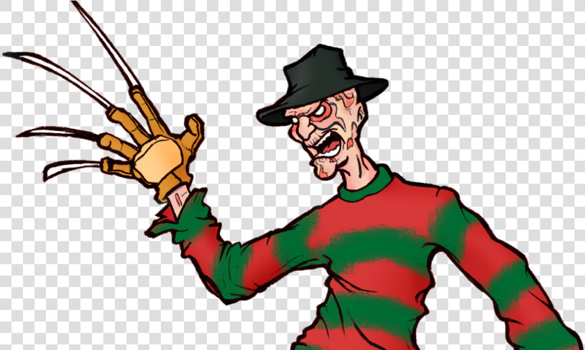 Freddy Krueger Dr   Freddy Krueger Cartoon Drawing  HD Png DownloadTransparent PNG