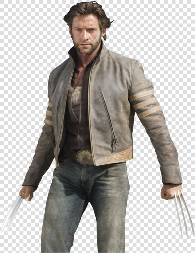 Comics   Movies   Wolverine   X Men Origins Wolverine   Hugh Jackman Wolverine Jacket  HD Png DownloadTransparent PNG