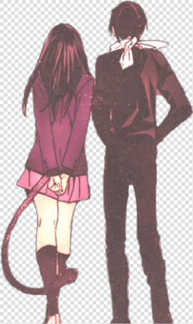  anime  love  couple  boy  girl  idk  idol  bts  kpop   Juntos Yato E Hiyori  HD Png DownloadTransparent PNG