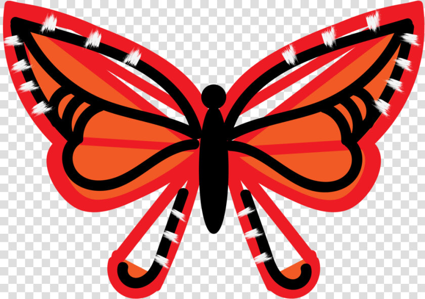 Arcadia Playschool Inc Single Butterfly Logo   Brush footed Butterfly  HD Png DownloadTransparent PNG