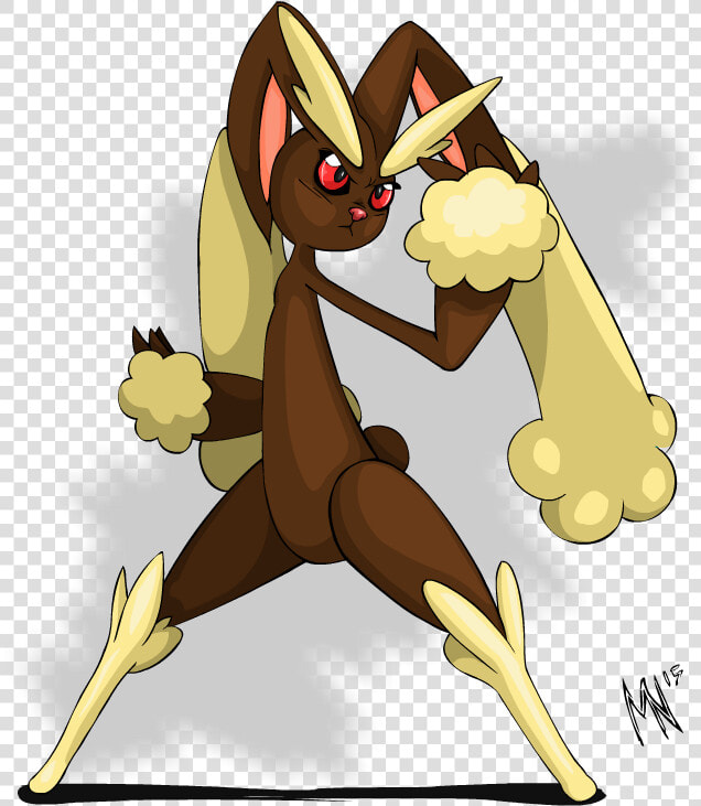 Ibuki The Lopunny   Cartoon  HD Png DownloadTransparent PNG