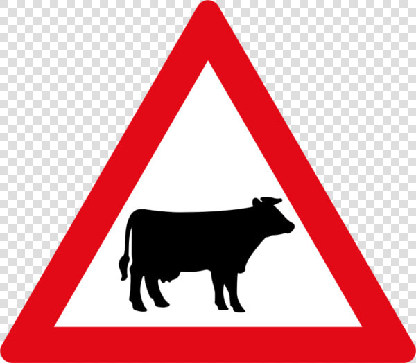 Transparent Falling Rocks Png   Road Signs For Animals  Png DownloadTransparent PNG