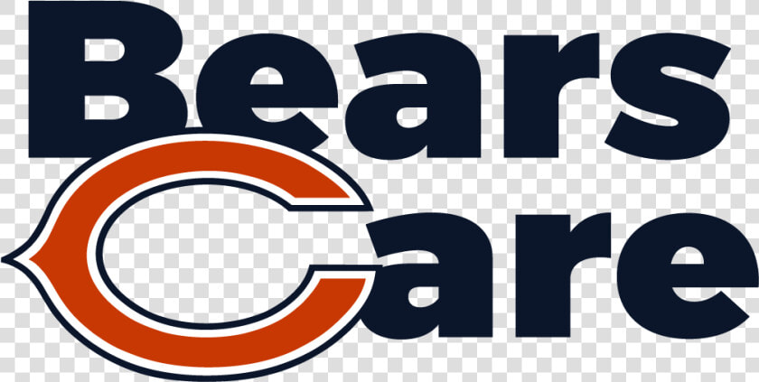 Bears Care Stacked Rgb   Chicago Bears  HD Png DownloadTransparent PNG