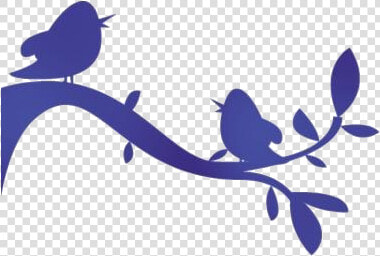 Birds Singing On Branch Png Hd Image  Transparent Birds   Silhouette  Png DownloadTransparent PNG