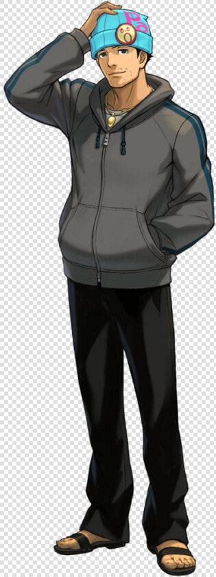 Former Attorney   Ace Attorney Hobo Phoenix  HD Png DownloadTransparent PNG