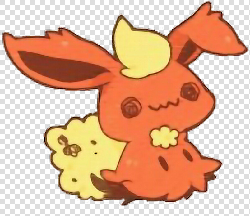 Mimikyu Flareon Pokemon Costume   Png Download   Mimikyu Flareon  Transparent PngTransparent PNG