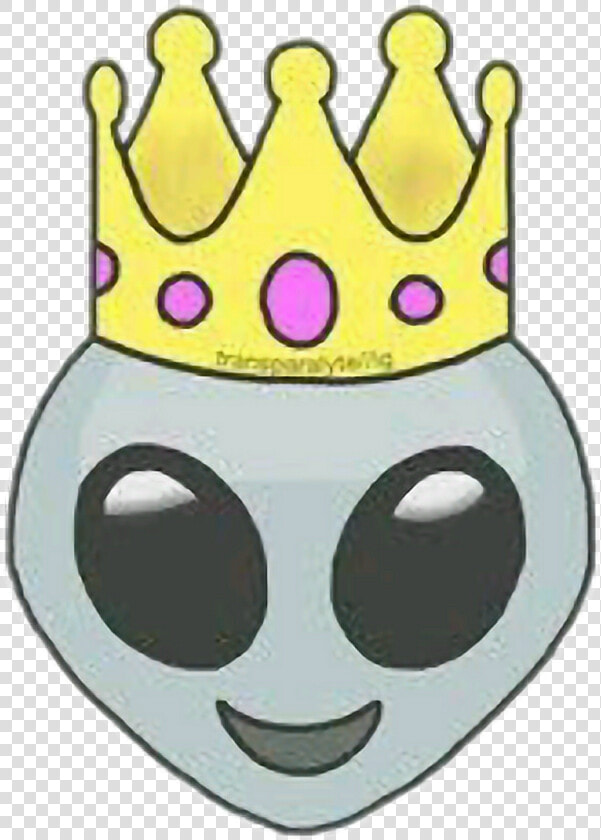 Its My Birthday Alien Clipart   Png Download   Marciano Con Corona  Transparent PngTransparent PNG