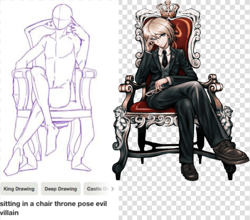 Collection Of Free Drawing Pose King Download On Ubisafe   Sitting In A Throne Pose  HD Png DownloadTransparent PNG