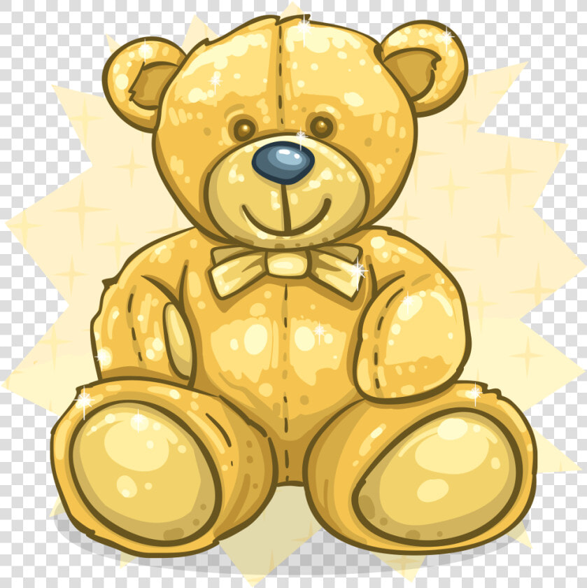 Teddy Bear Clipart Gold   Gold Teddy Bear Clipart  HD Png DownloadTransparent PNG