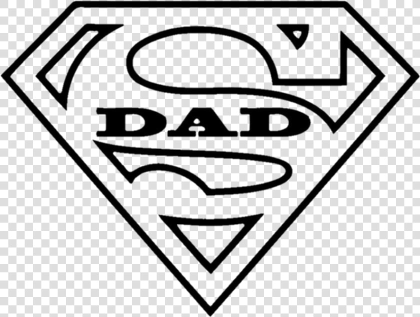  superdad   Superman Logo Coloring Sheet  HD Png DownloadTransparent PNG