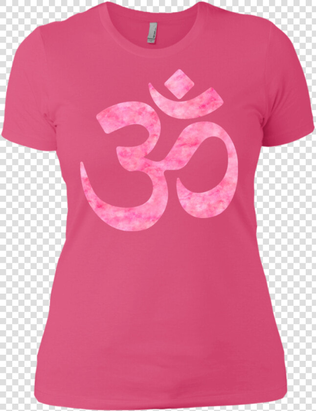 Pink Watercolor Om Symbol Tank Tops  amp  T shirts   Active Shirt  HD Png DownloadTransparent PNG