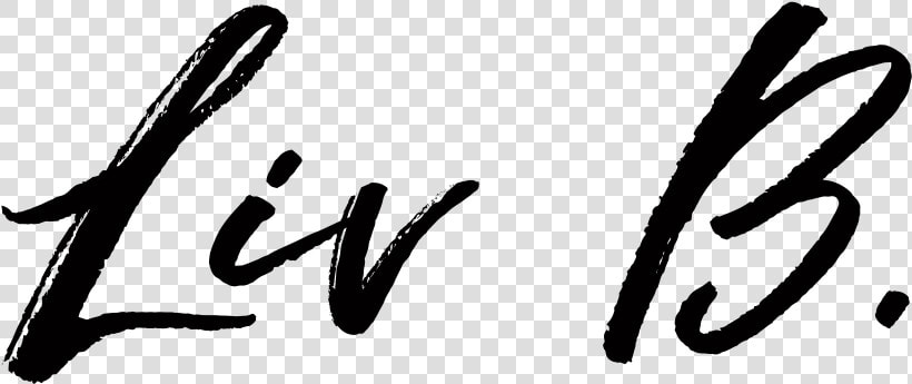 Liv B     Calligraphy  HD Png DownloadTransparent PNG