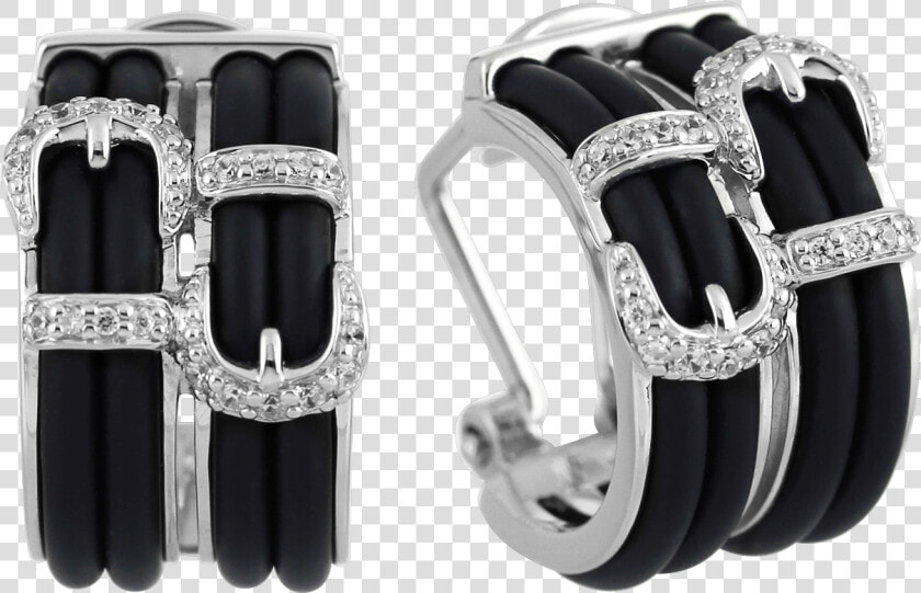 Belle Étoile Betty Black Earrings   Buckle  HD Png DownloadTransparent PNG