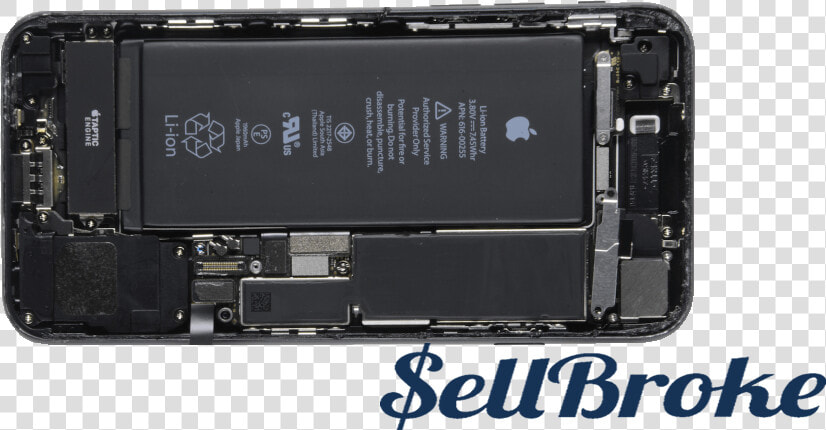 Sell Broke Iphone 7 Inside   Electronics  HD Png DownloadTransparent PNG