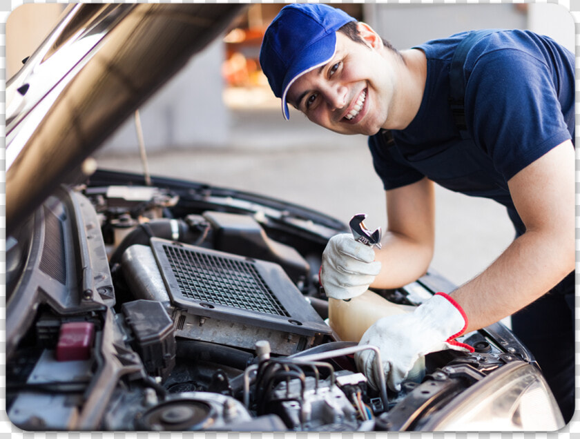 Pictures Of Auto Mechanics   Mechenic Working On A Car  HD Png DownloadTransparent PNG