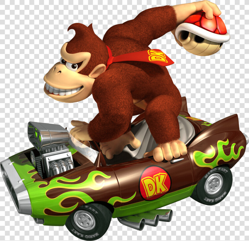 Transparent Mario Cart Png   Donkey Kong Mario Kart Characters  Png DownloadTransparent PNG