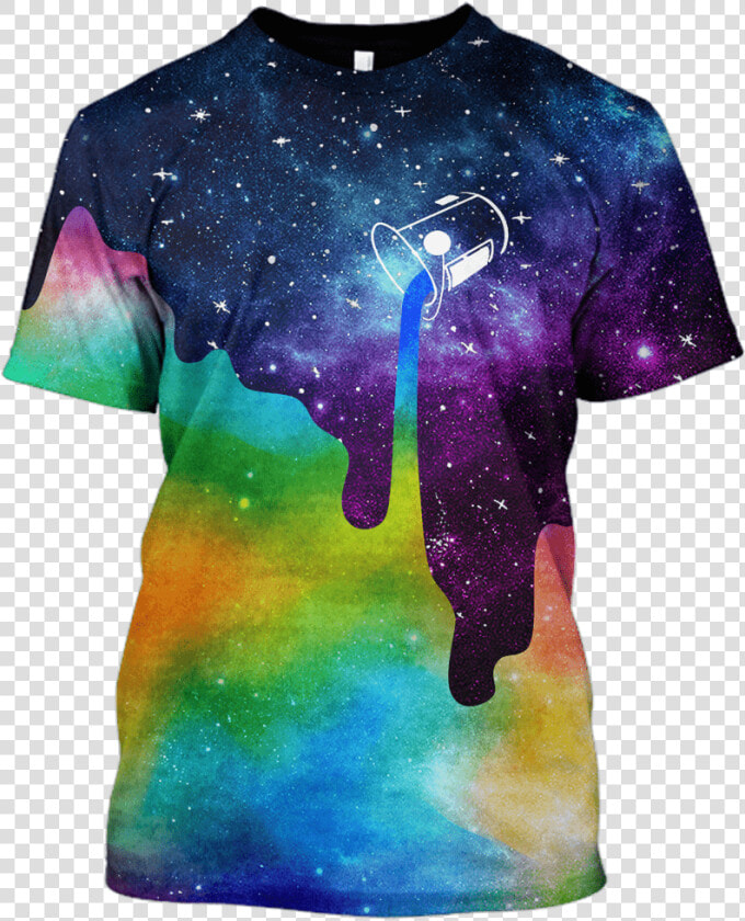 3d Unicorn Rainbow Galaxy Background Full Print T Shirt   Rainbow Shirt Transparent Background  HD Png DownloadTransparent PNG