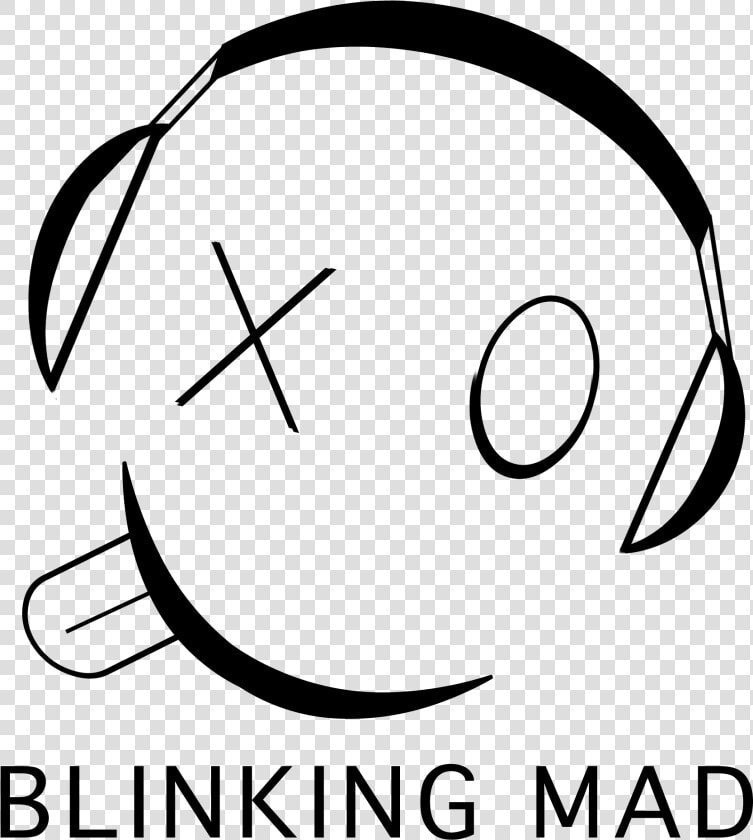 Blinking Mad   Line Art  HD Png DownloadTransparent PNG