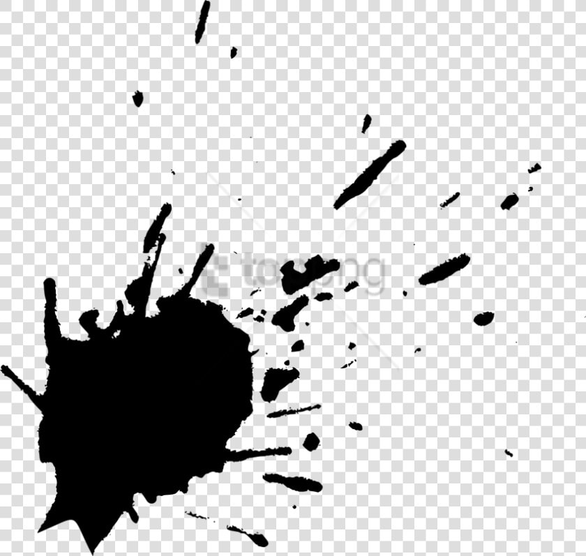 Ink black And White liquid graphic Design illustration   High Res Paint Splash  HD Png DownloadTransparent PNG