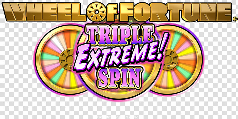 Wheel Of Fortune Triple Extreme Spin Slot   Wheel Of Fortune Triple Extreme Spin  HD Png DownloadTransparent PNG