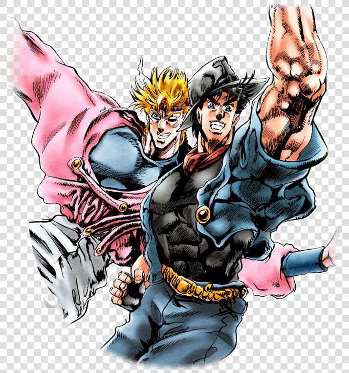 Unit Joseph Joestar And Caesar A   Joseph Joestar And Caesar Zeppeli  HD Png DownloadTransparent PNG