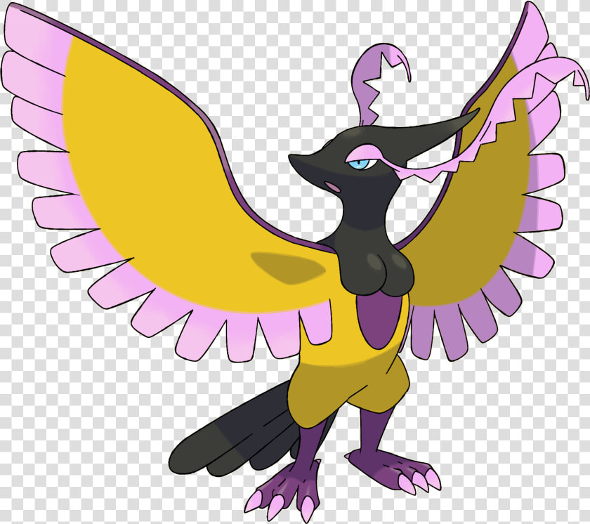 Clip Art King Of Saxony Bird Of Paradise   Bird Of Paradise Fakemon  HD Png DownloadTransparent PNG