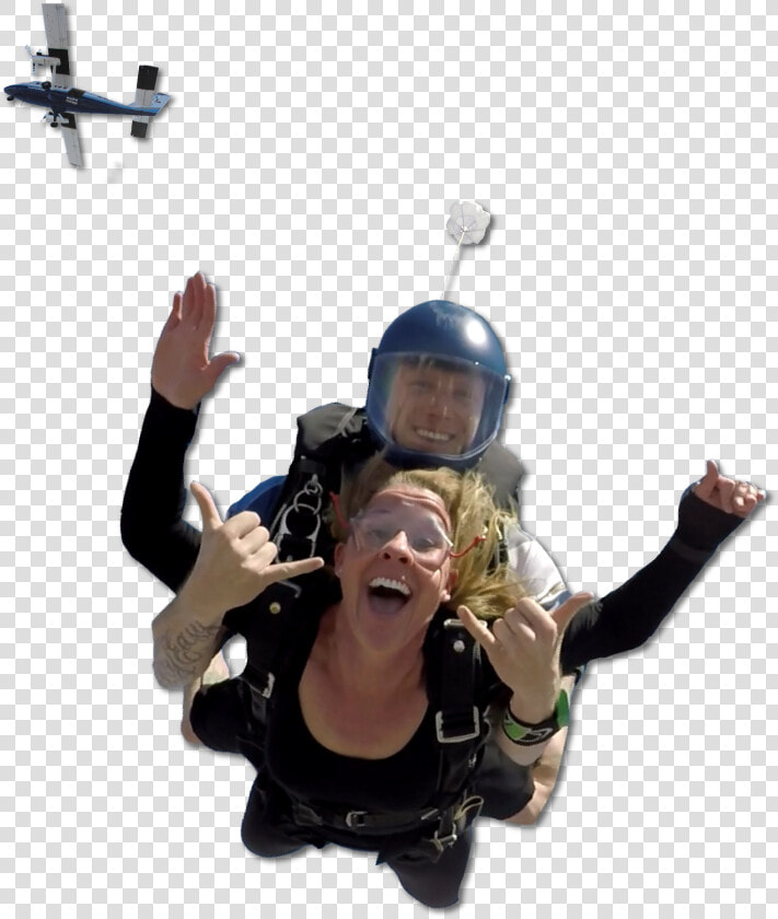 Empowerment Of Mom   Tandem Skydiving  HD Png DownloadTransparent PNG