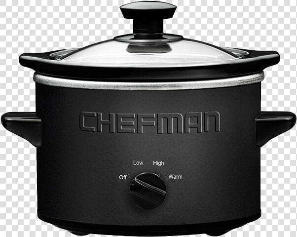 Chefman Mini 1 5 Quart Slow Cooker With Temperature  HD Png DownloadTransparent PNG