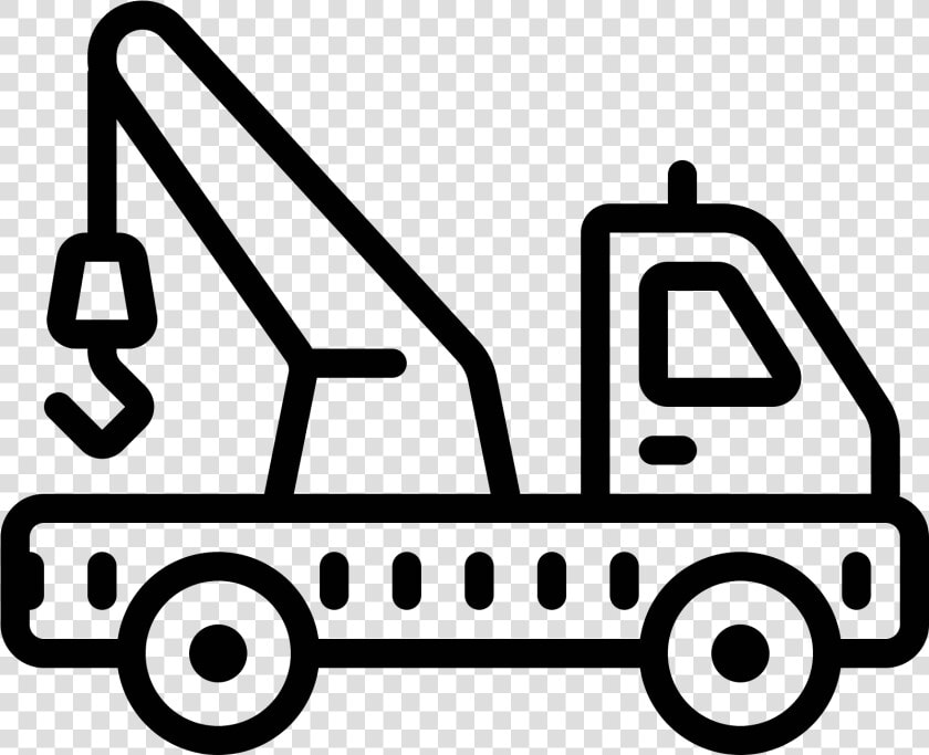 Chain Vector Tow   Tow Truck Clipart Black And White  HD Png DownloadTransparent PNG